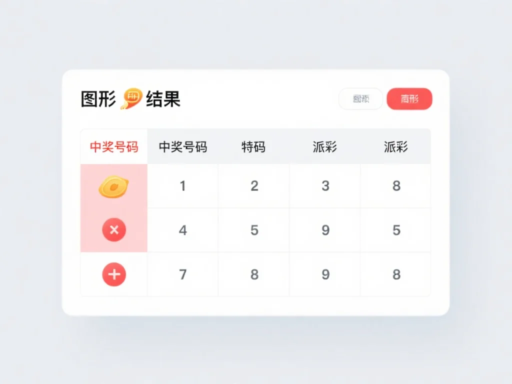 澳门六合彩结果图表示例
